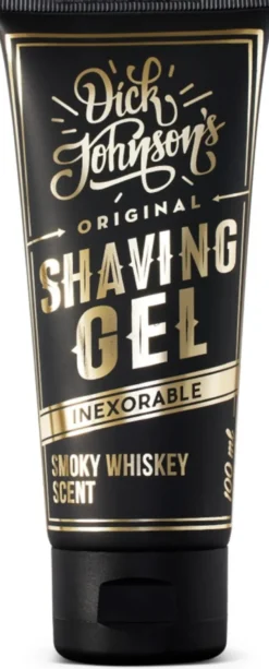 Dick Johnson Inexorable Shaving Gel Smoky Whiskey parranajogeeli 100 ml