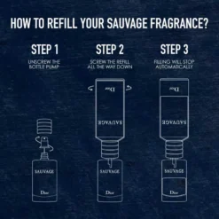 DIOR Sauvage EdT Refill täyttöpullo 300 ml
