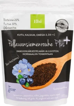Elixi pellanvansiemenrouhe plus 300g