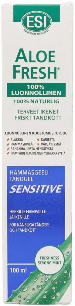 ESI Aloe Fresh Sensitive hammastahna 100 ml