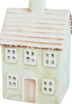 Finnmari talolyhty 9,5x9x10 cm keraaminen vihreä