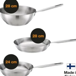 Fiskars All Steel Pure paistinpannu 24 cm