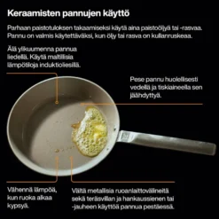 Fiskars Hard Face omelettipannu 22 cm