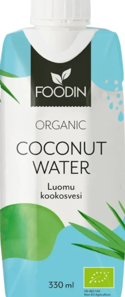 Foodin kookosvesi luomu 330ml