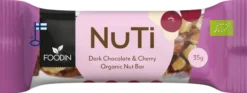 Foodin NUTI, Dark Chocolate & Cherry, luomu 35g