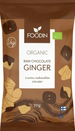 Foodin Raakasuklaainkivääri luomu 70g