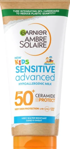 Garnier Ambre Solaire Sensitive Advanced Kids Aurinkosuoja herkälle iholle 175ml