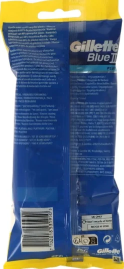 Gillette Blue 2 kertakäyttöiset partaveitset 7 kpl Plus