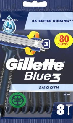 Gillette Blue3 Smooth 8kpl varsiterä