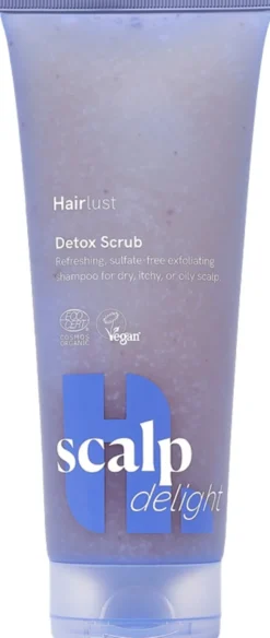 Hairlust Scalp Delight Detox Scrub hiuspohjakuorinta 200 ml