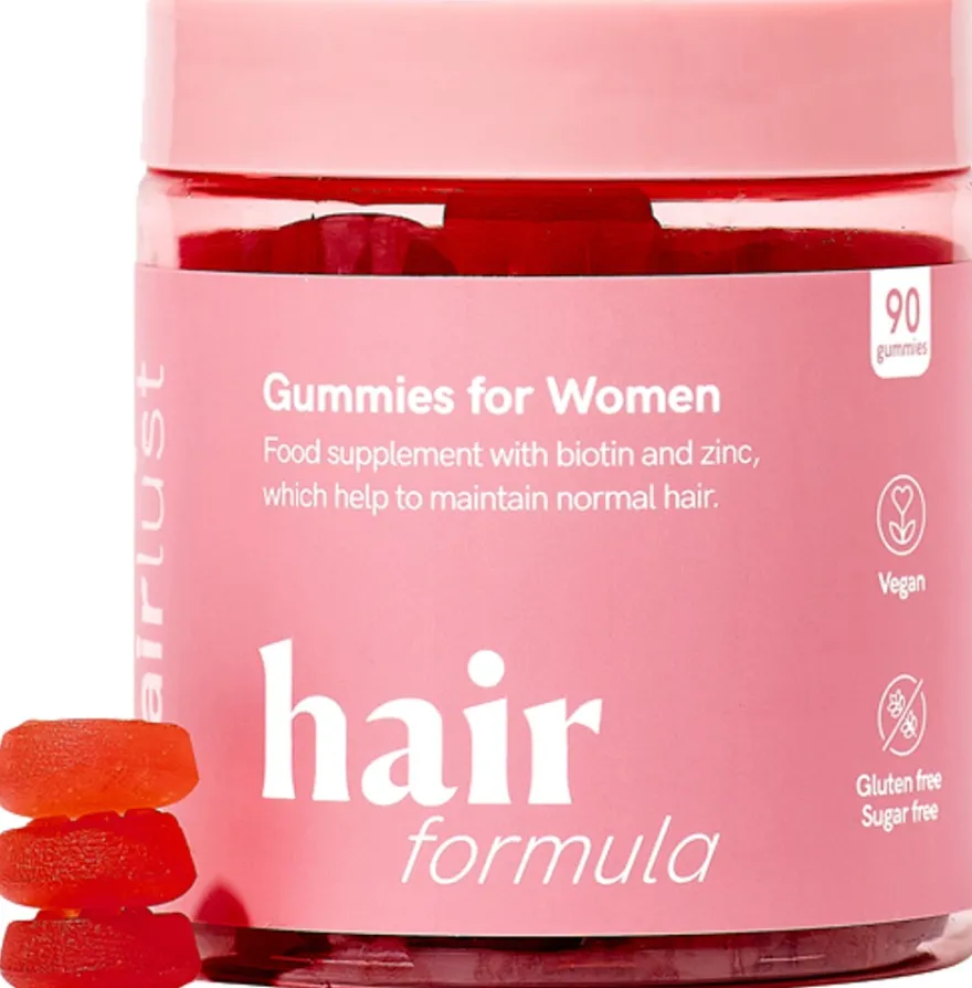 Hairlust Hair Formula Gummies for Women hiusvitamiini naisille 90 kpl