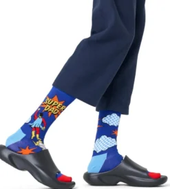 Happy Socks Flying Super Dad sukat
