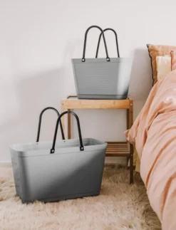 Hinza laukku L light grey