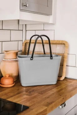 Hinza laukku S light grey