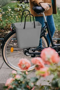 Hinza pyörälaukku korkea grey