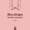 Åhlens Low back strap 1 pcs Clear