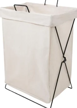 Åhlens Home Skanör pyykkikori 30x44x63 cm beige