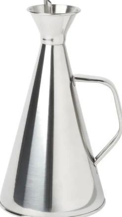 Åhléns Home Bistro öljy/ etikkapullo hopea
