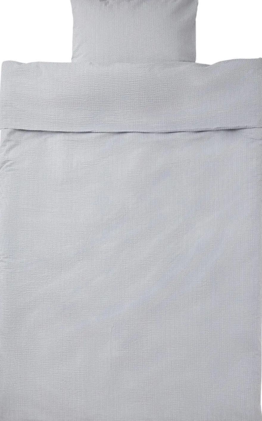 Åhléns Home Charles pussilakanasetti 150x210+50x60cm sininen raidallinen