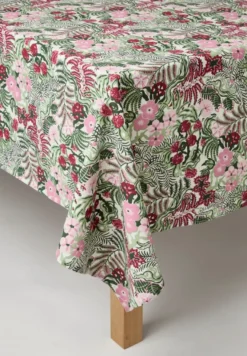 Åhléns Home Florette pöytäliina 145x250 cm vihreä