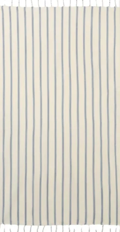 Åhléns Home Hamam pyyhe 90x160 cm sininen raita