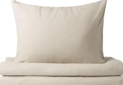 Åhléns Home Lino pussilakanasetti 150x210+50x60 cm beige