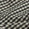 Åhléns Home Mini Gingham tyynyliina 50x60 cm musta ruudullinen