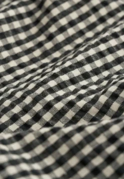 Åhléns Home Mini Gingham tyynyliina 50x60 cm musta ruudullinen