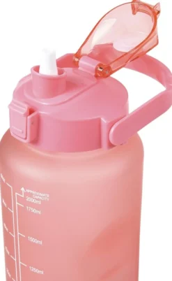 Åhléns Home Motivation juomapullo 2 L pinkki