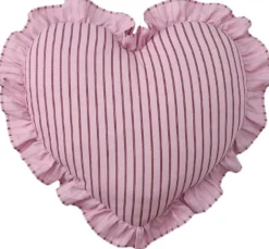 Åhléns Valentine heart sisustustyyny 40x40cm pinkki