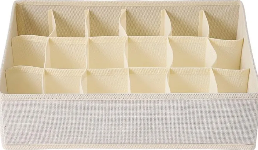 Åhléns Home Noah säilytyslokerikko 34x24x9 cm beige