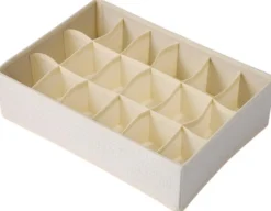 Åhléns Home Noah säilytyslokerikko 34x24x9 cm beige