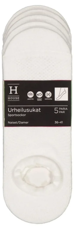House naisten sneakersukat 214H062311 5-pack