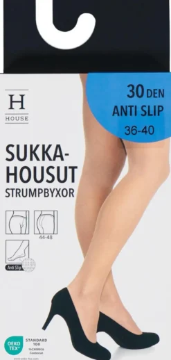 House naisten sukkahousut 30den anti-slip