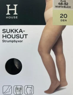House naisten sukkahousut 20 den, plus-koko