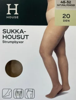 House naisten sukkahousut 20 den, plus-koko