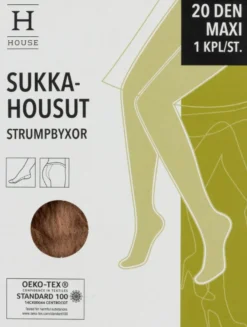 House naisten sukkahousut maxi 20 den plus-koko Soft Grey, koko 48-52