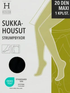 House naisten sukkahousut maxi 20 den plus-koko Soft Grey, koko 48-52