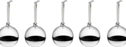 Iittala lasipallo 80 mm peili 5 kpl