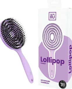 Ilu Lollipop Candy Purple pyöreä selvitysharja