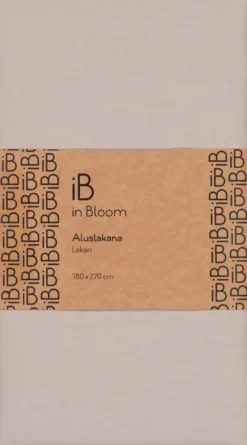 in Bloom aluslakana perkaali 180x270cm beige