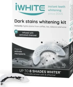 iWhite Dark Stains valkaisumuotit 10 x 0.8 g