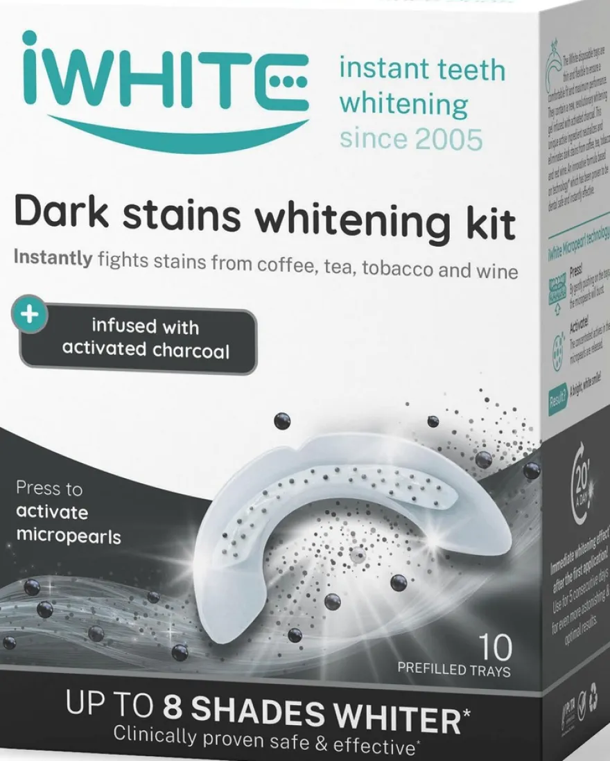 iWhite Dark Stains valkaisumuotit 10 x 0.8 g