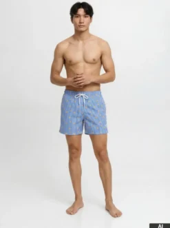 Jack&Jones Jpstmaui breeze mini stripe uimashortsit