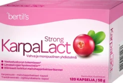 KarpaLact Strong Karpalouute-maitohapobakteeri ravintolisä 120 kaps.