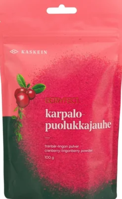 Kaskein Berryfect cranberry-lingonberry powder, air-dried, no additives 100 g