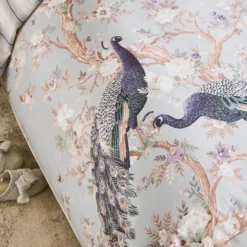 Laura Ashley Belvedere pussilakanasetti 150x210+50x60cm duck egg