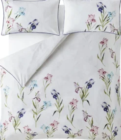 Laura Ashley Hawling Irises pussilakanasetti 150x210+50x60cm