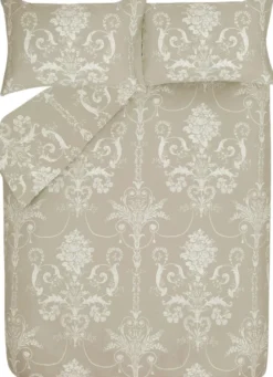 Laura Ashley Josette pussilakanasetti 150x210+50x60cm truffle