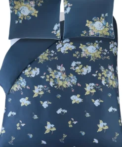 Laura Ashley Rosemore tuplapussilakanasetti 230x220 + 2kpl 50x60cm midnight